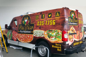 Pacifico Pizza Vehicle Wrap