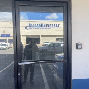 Door Vinyl for Allied Universal